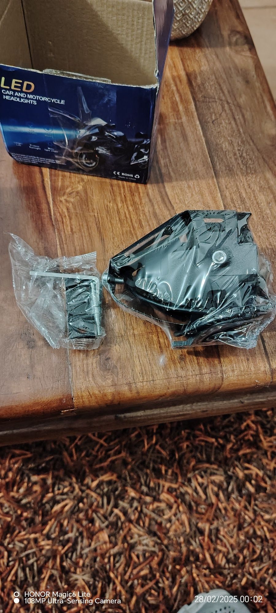 Luzes LED para trotinete (2 peças)