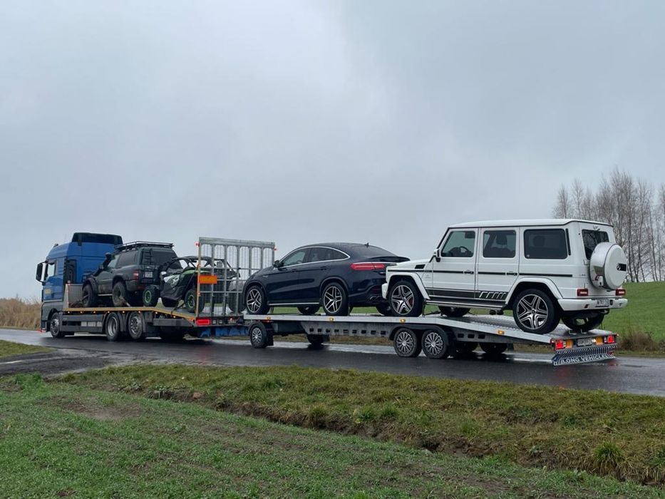 Pomoc drogowa 24h /7  Holowanie Usługi transportowe Transport Maszyn