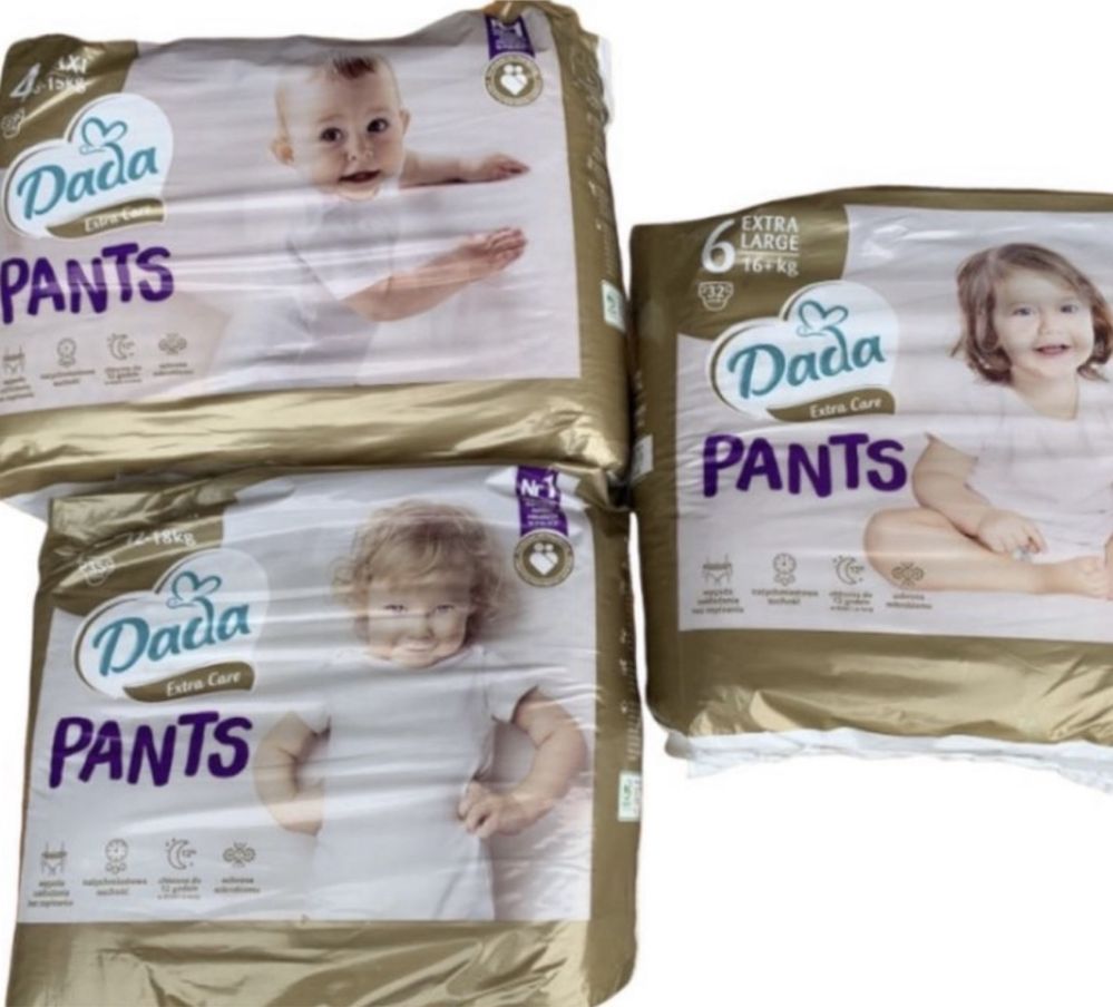 Трусики pants dada, памперси дада extra care jumbobag