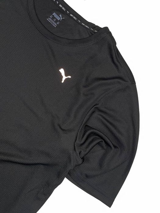 Чорна спортивна футболка Puma DryCELL для бігу та фітнесу