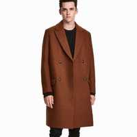 Чоловіче шерстяне пальто / мужское шерстяное пальто H&M р-р 46