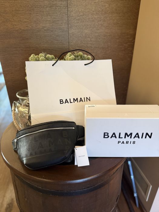 Nerka Balmain skórzana