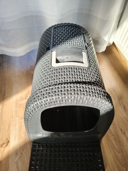 Kuweta dla kota solidna + żwirek