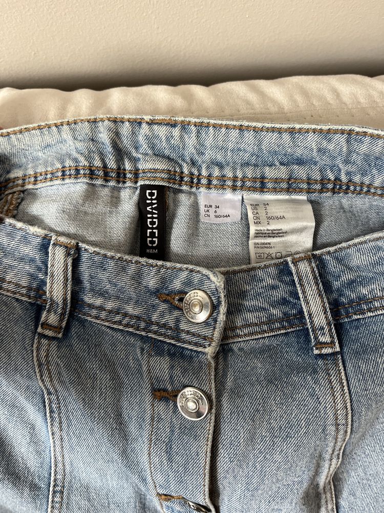 dżinsowa spodniczka H&M