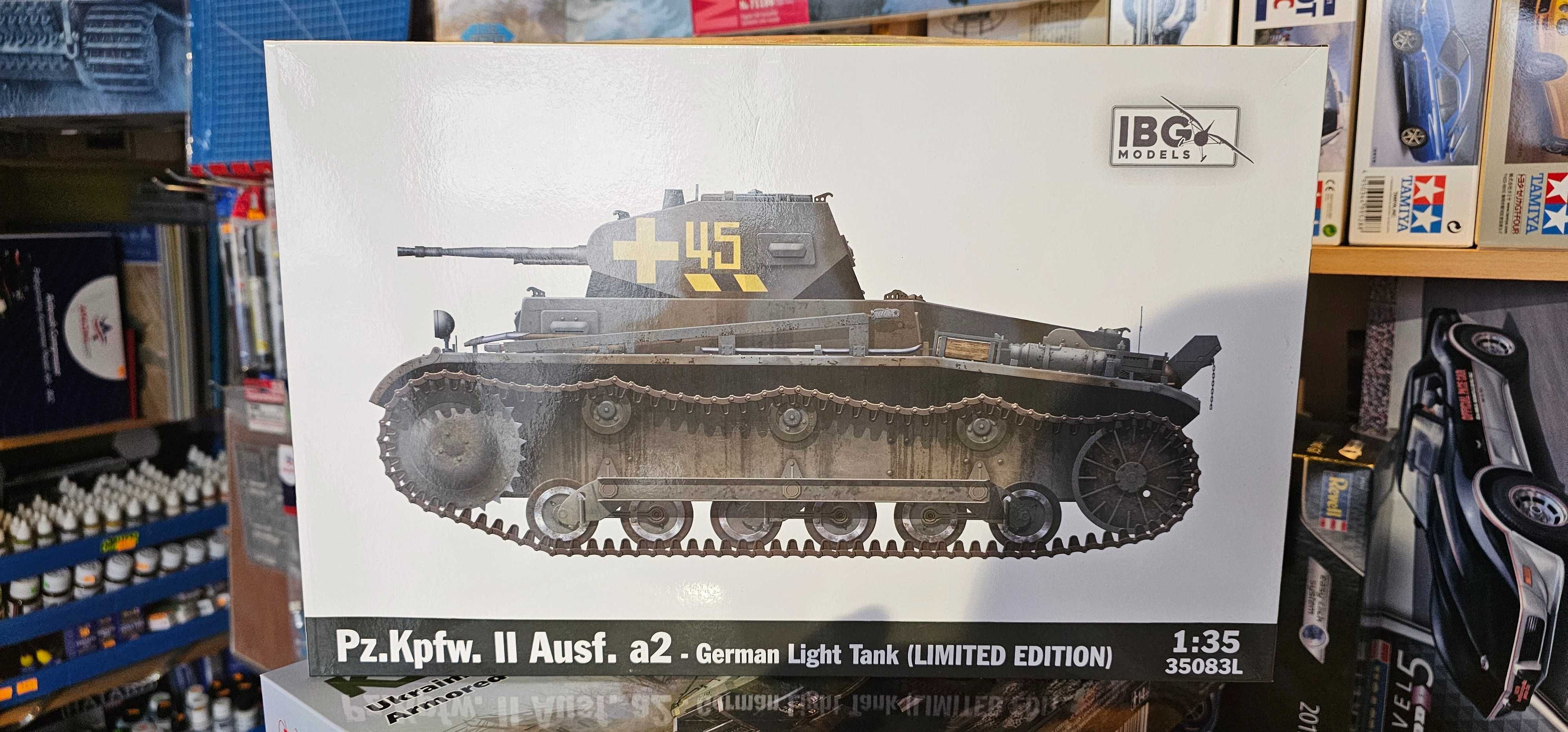 IBG 35083L Pz.Kpfw. II Ausf. a2 - German Light Tank LIMITED EDITION