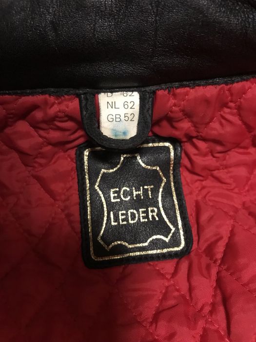Шкіряна Мото куртка косуха Echt Leder- розмір. М-Л