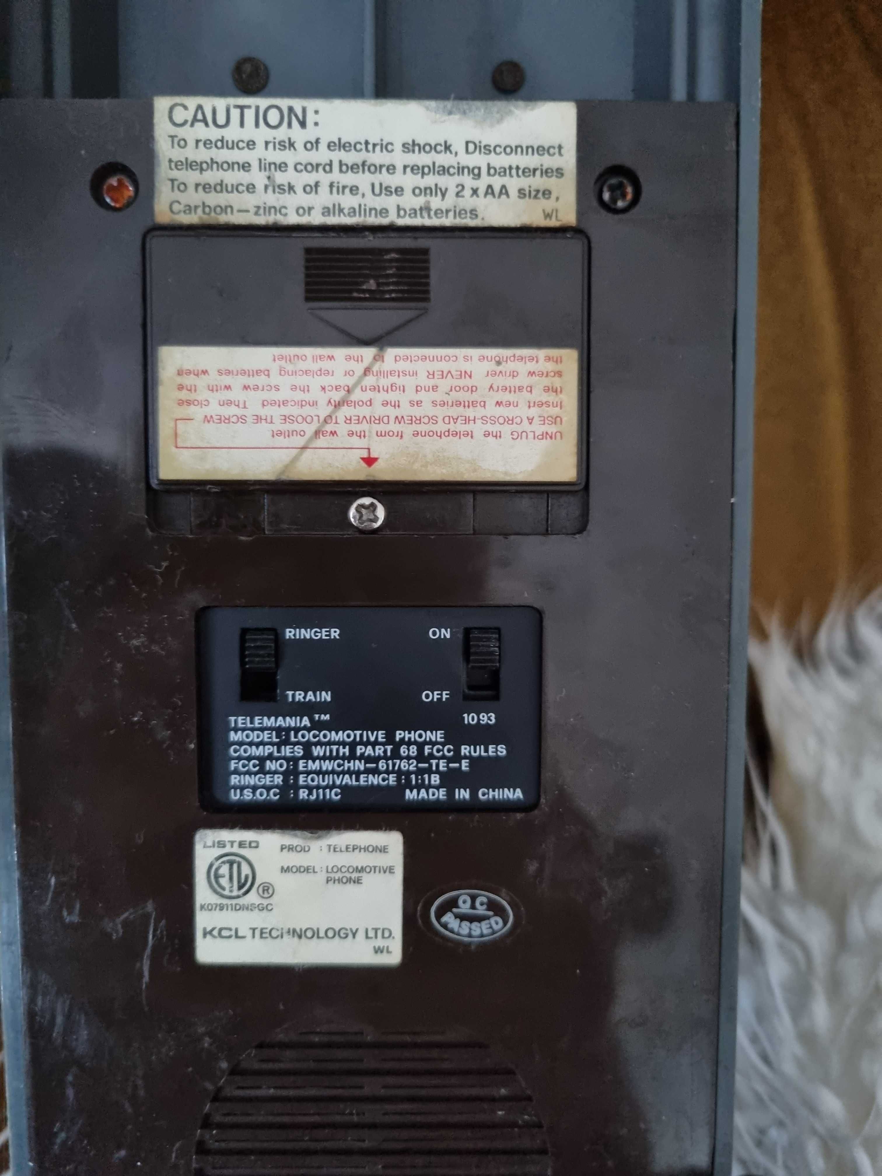 Telefon Stacjonarny Pociąg NIEPOWTAŻALNY Pociąg Lokomotywa