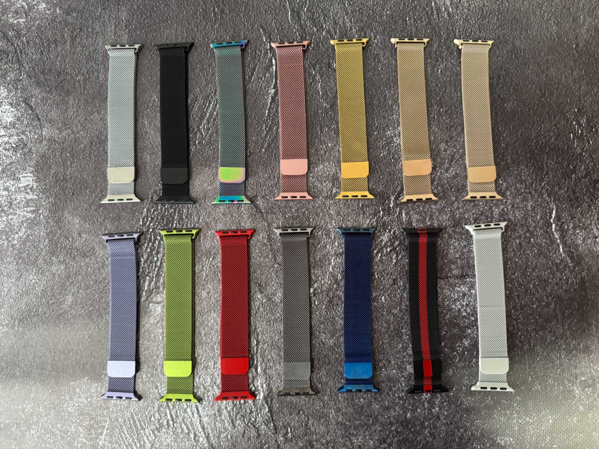 Ремінець Міланська петля Apple Watch Миланская петля Milanese loop