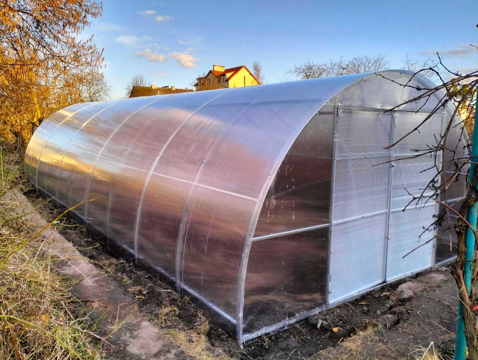 Теплиці з полікарбонатом та Плівкой ЗАВОД. Харків доставка. Виробник