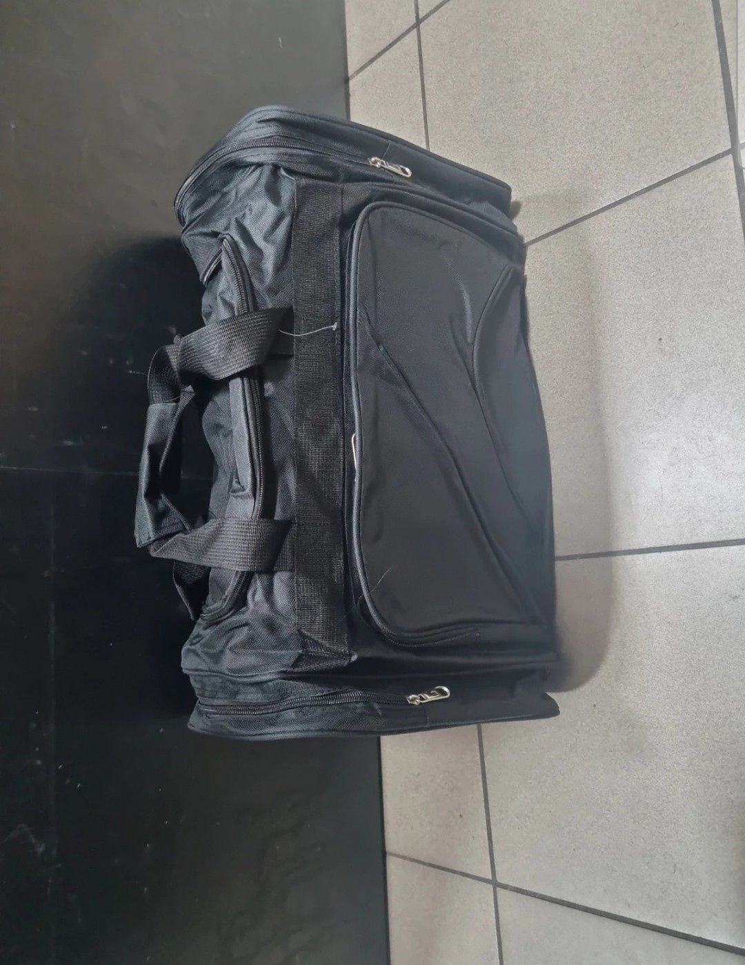 Czarna duża XXL Torba podróżna 120 litr