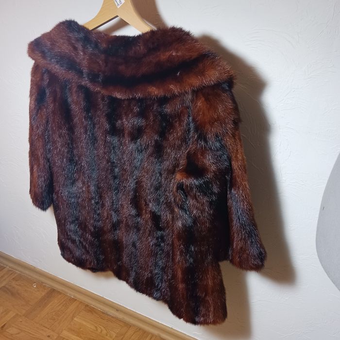 Futro z nutrii krótkie
