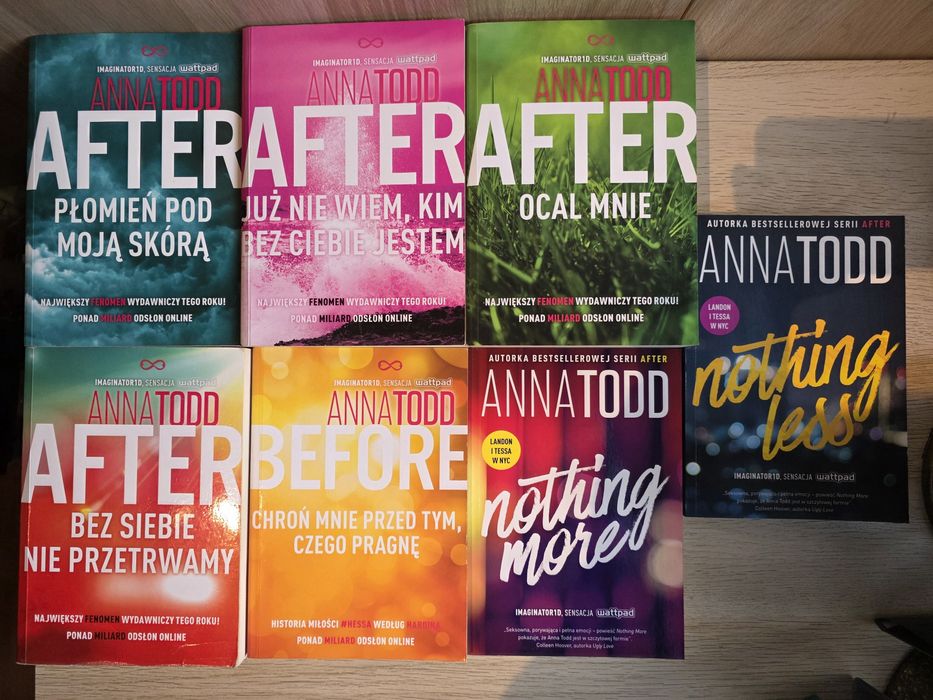 Seria komplet After Anna Todd 7 tomów