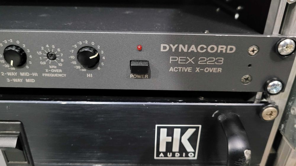 HK Audio VC2400, VC1200, dynacord Aktive X-over + case 8H. Zestaw!