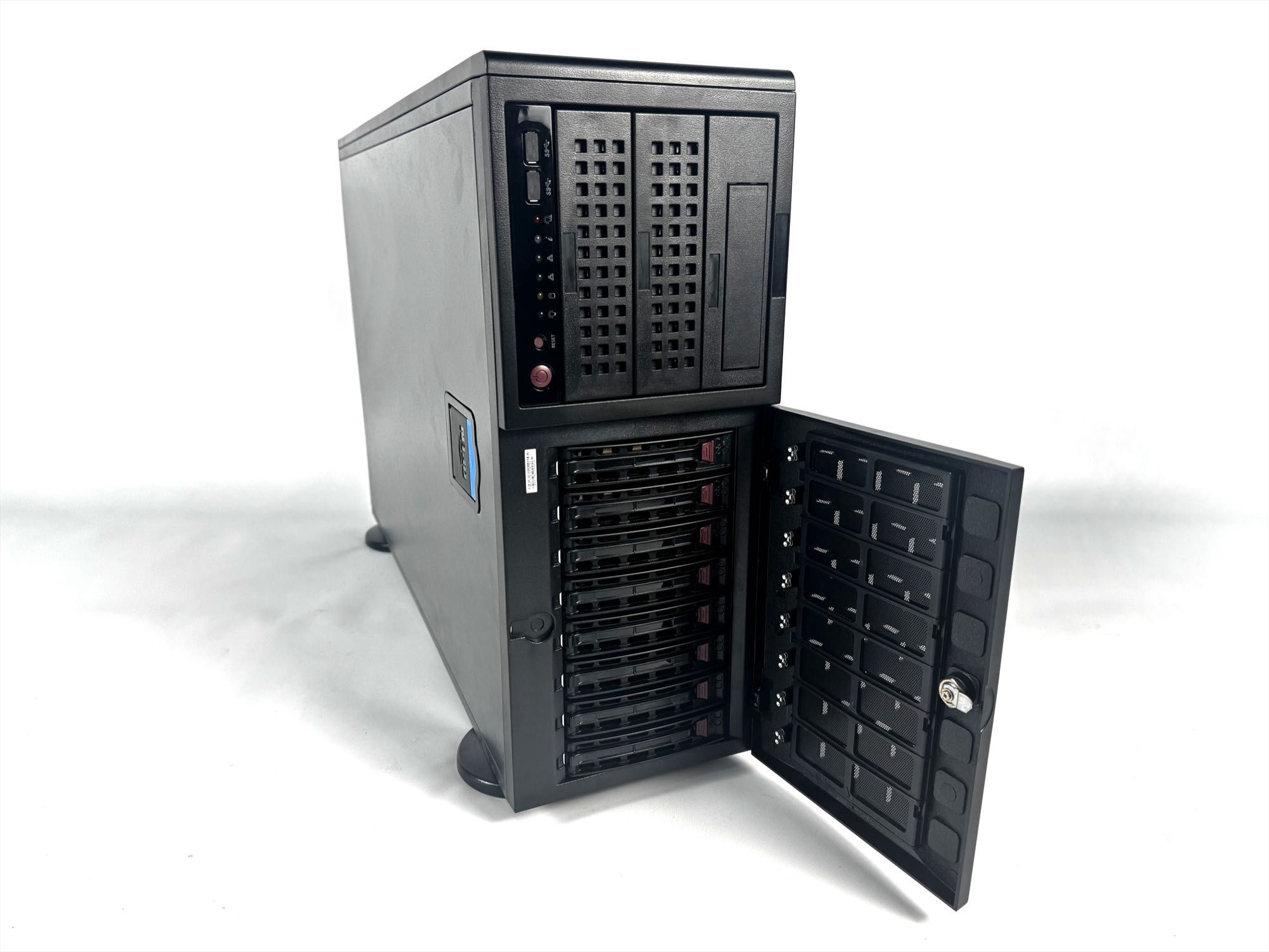 Сервер Supermicro 745-12 8LFF+NVMe/ H11DSi-NT/ 2x AMD EPYC 7532/ 256GB