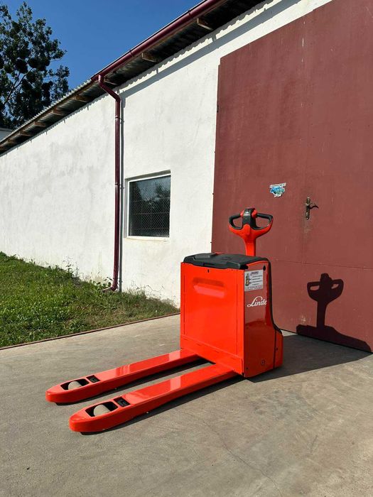 Штабелер електричний навантажувач рокла №1289 LINDE T18 2019