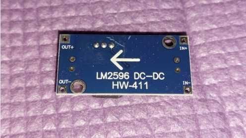 Модуль напряжения понижающий 3.2-40В до 1.25-35В 3А, LM2596 CC/CV