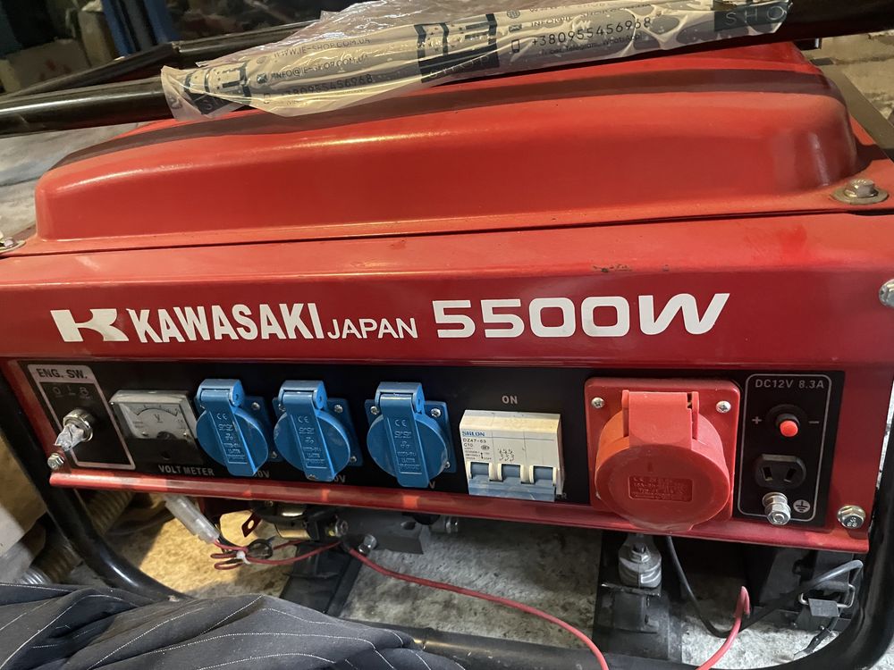 3-х фазний генератор kawasaki 1.8 kBT