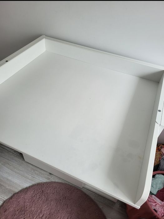 Przewijak biały komoda IKEA smastad z szufladami i półkami