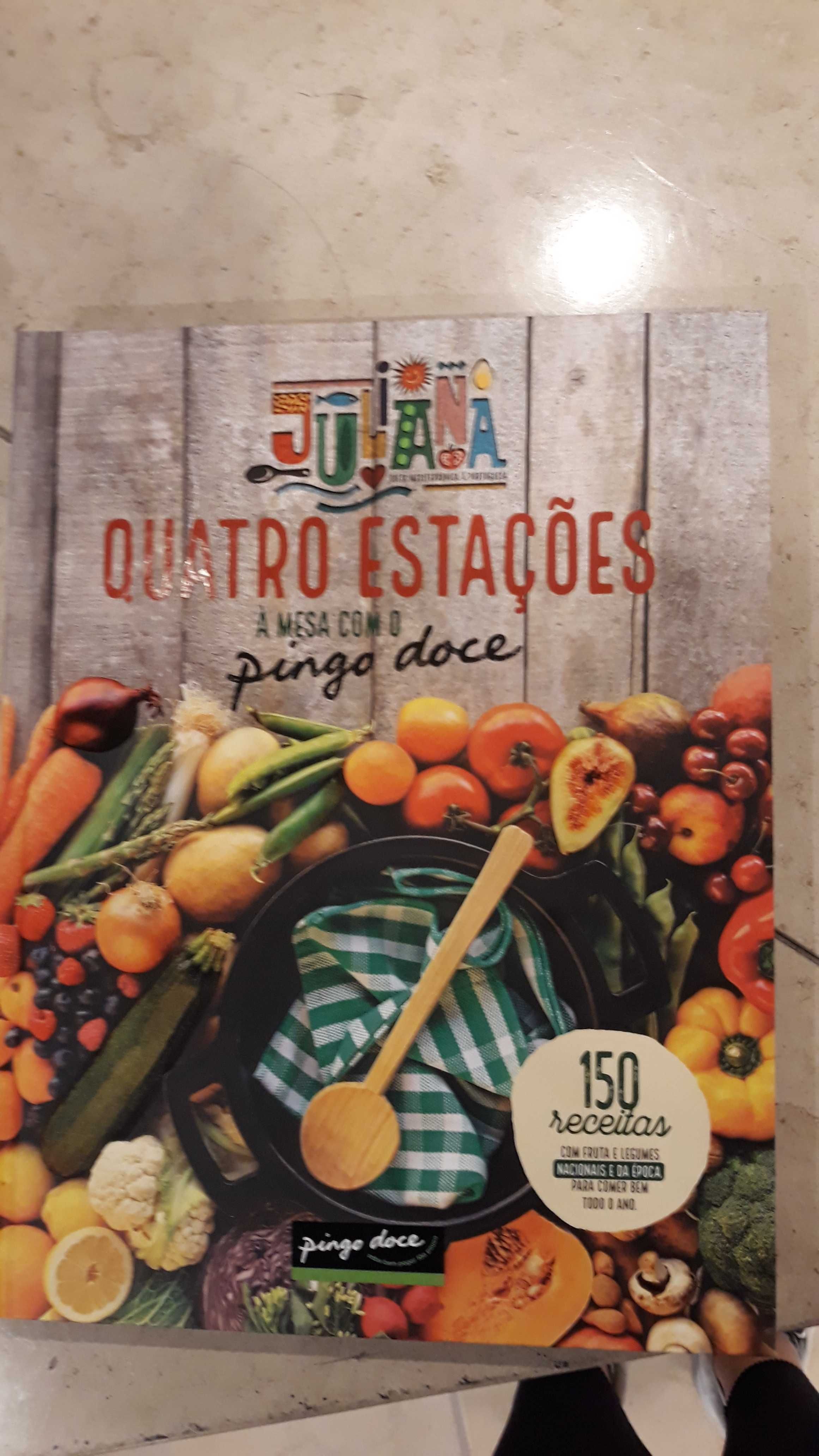 Livro pingo doce  novo quatro estações