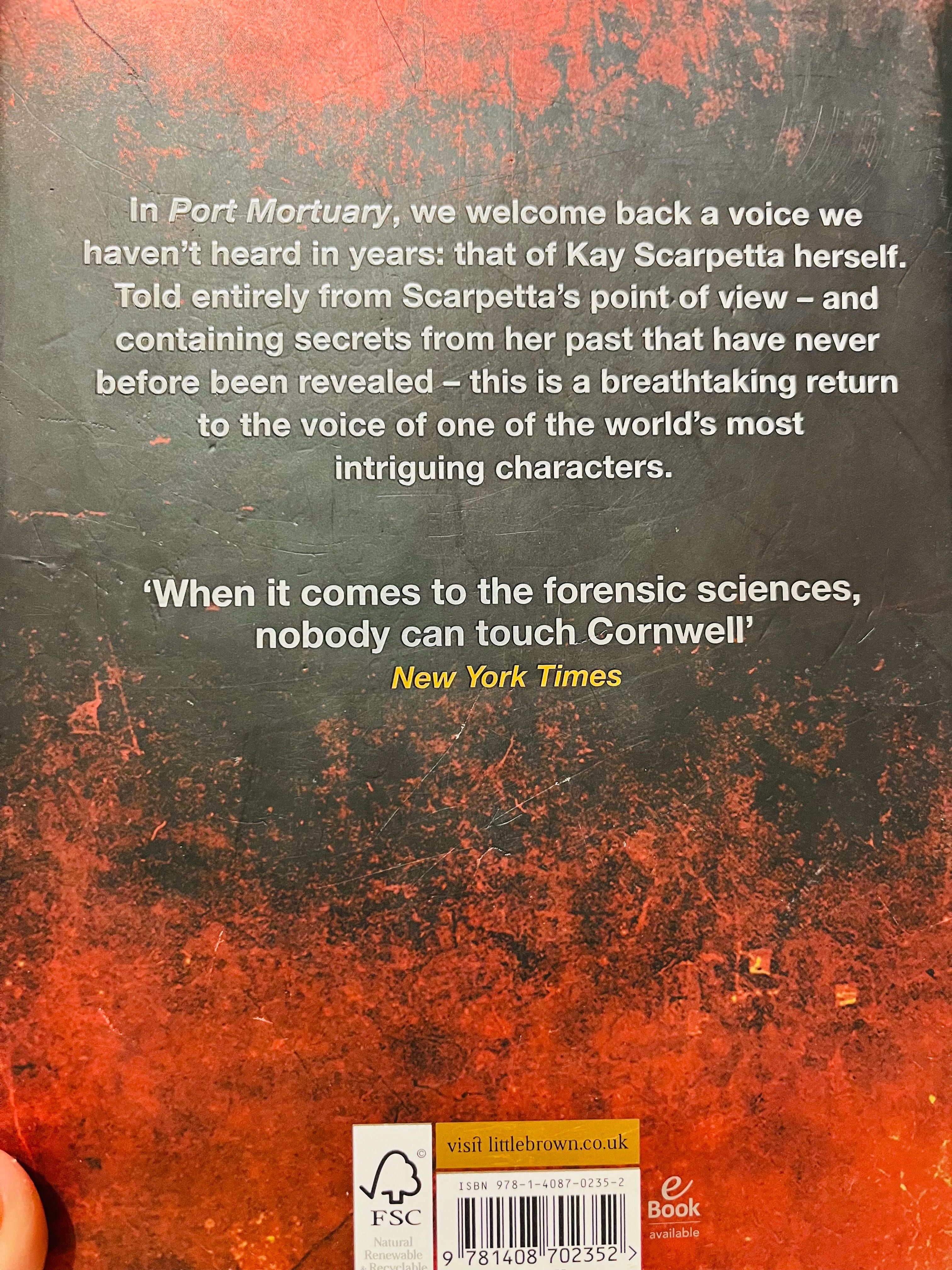 Port Mortuary Patricia Cornwell książka w języku angielskim