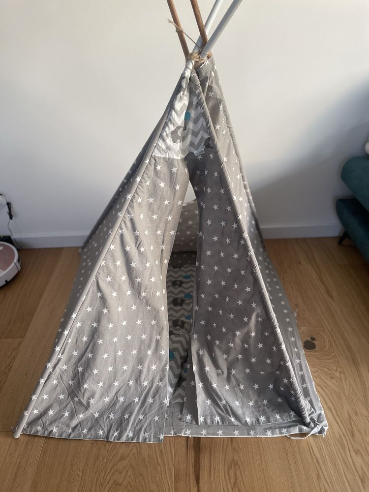 Namiot tipi wigwam z 2 poduszkami