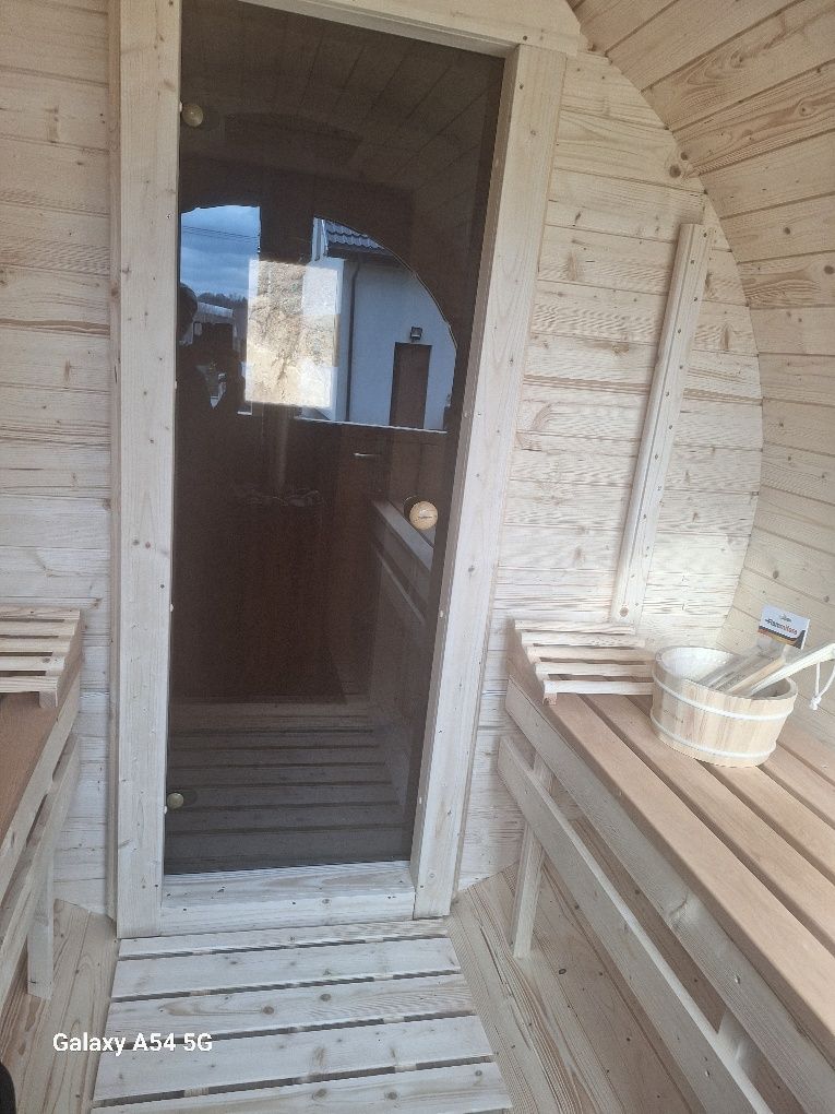 Mobilna balia i sauna