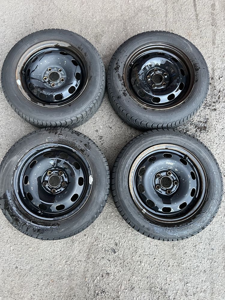 Продам зумову гуму разом з дисками 185/60 r14 5х100
