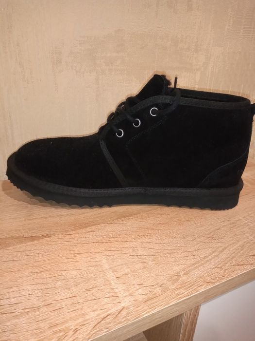 Чоловічі замшові ботінки alpine Design теплі на натуральній овчині