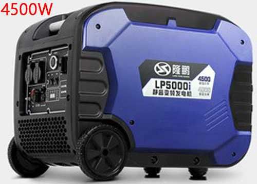 ТИХІ генератор інвенторний бензиновий 2.4-5,8 кВт чиста синусоїда нови