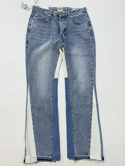 штаны Gallery Dept Flared Blue Jeans