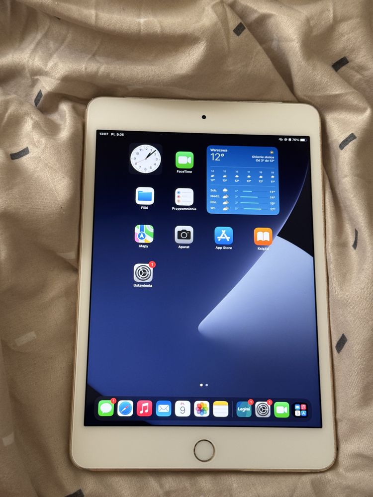 Ipad 4 mini 16 GB zloty cellular