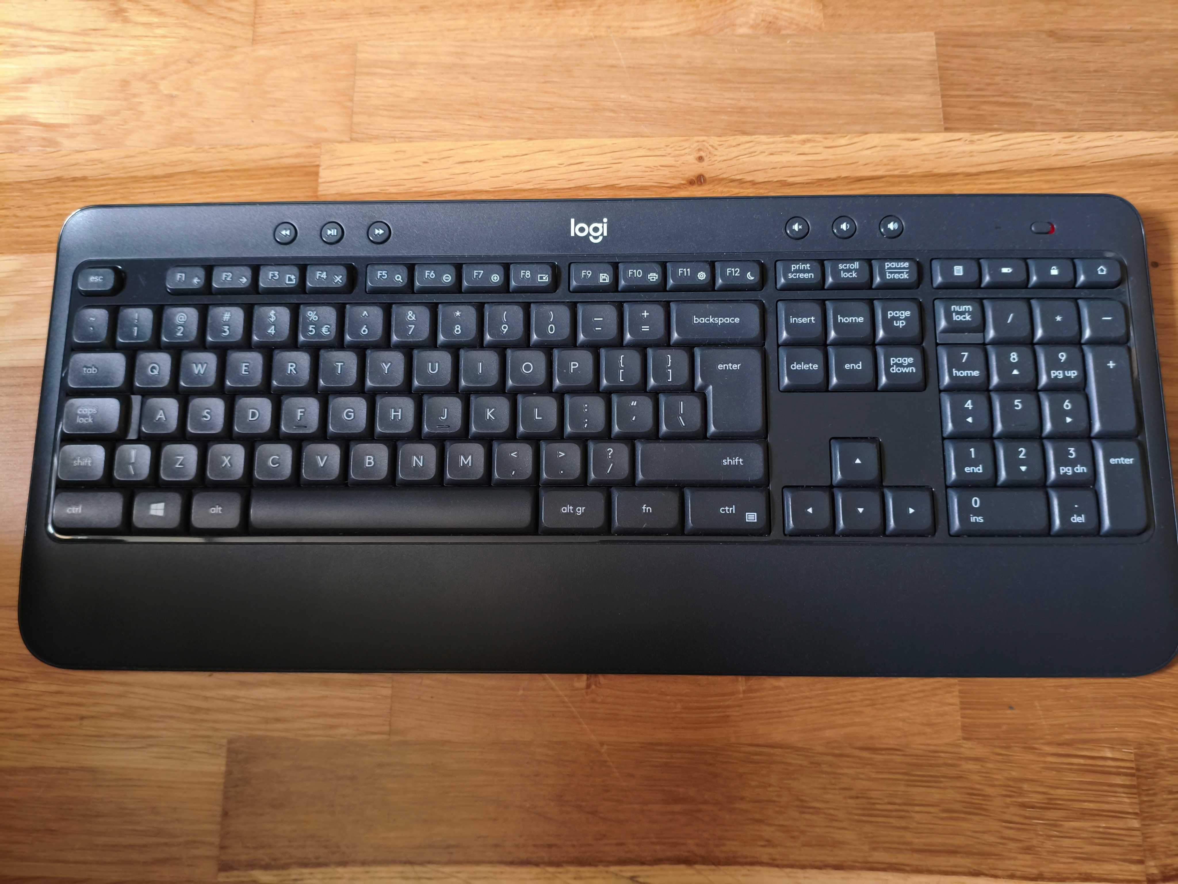 Klawiatura Logitech K540 + mysz M310 + mysz B100, Zestaw klawiatura