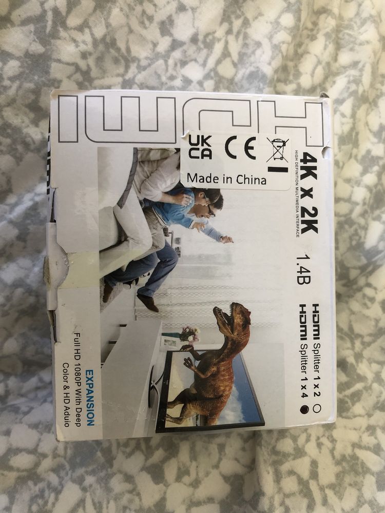 HDMI спліттер 4K на 4 порти 1 вхід  на 4 екрану розгалужувач Split