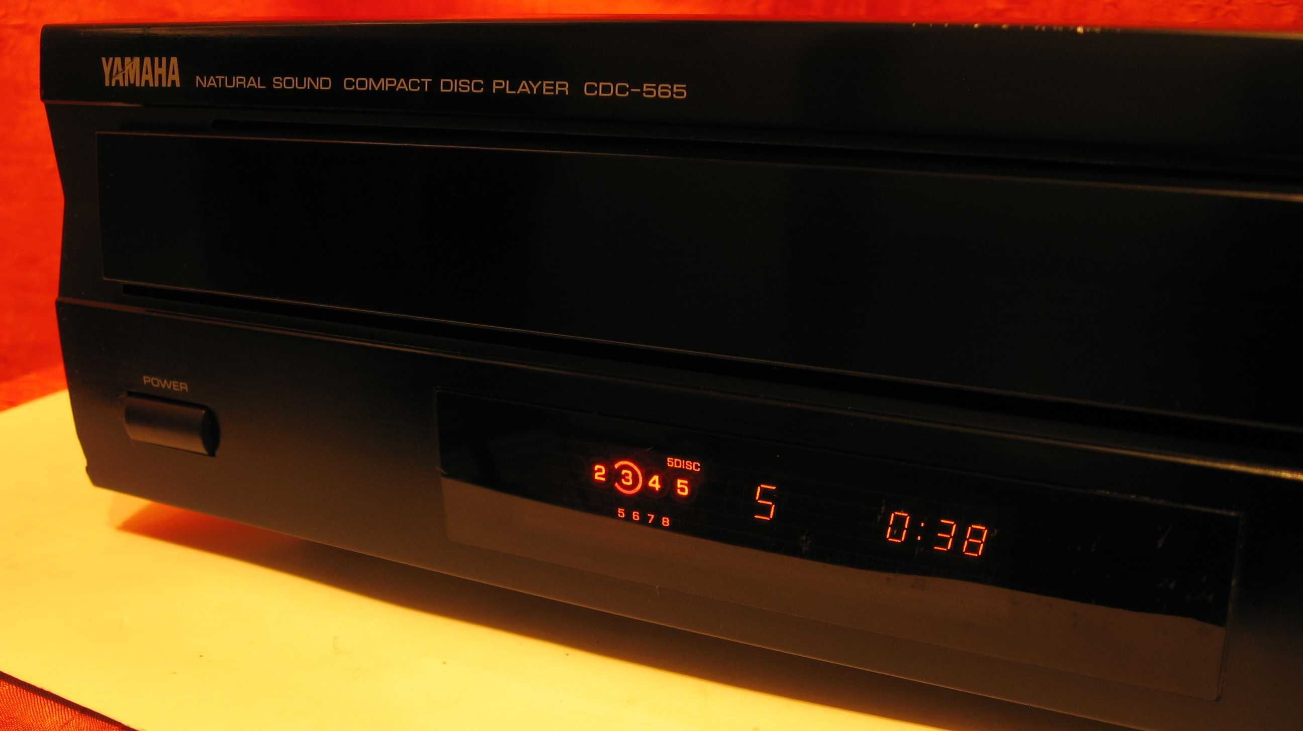 YAMAHA CDC-565 ODTWARZACZ zmieniarka 5 CD sprawny testowany