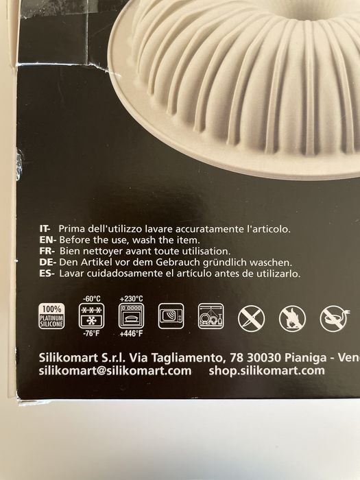 Forma/molde de silicone para bolos da marca SILIKOMART