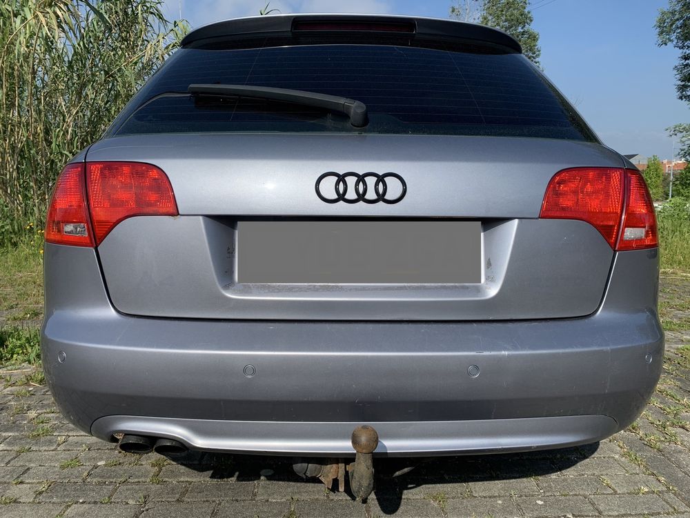 Traseira audi a4 b7 s-line