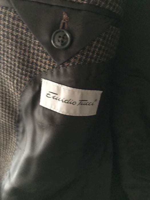 Blazer em Lã castanho