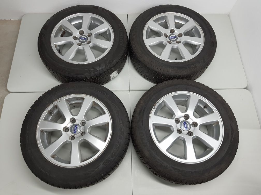 Диски р16 5/108 Volvo,Ford,Land Rover з гумою Kumho 205/60/16