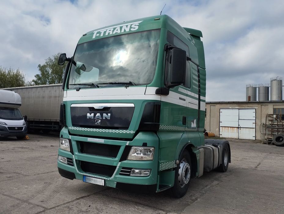 MAN TGX Euro 5- Retarder- Standard- Automat-  Dwa Duże Zbiorniki Paliwa 1210 l- Auto w Bardzo Dobrym Stanie