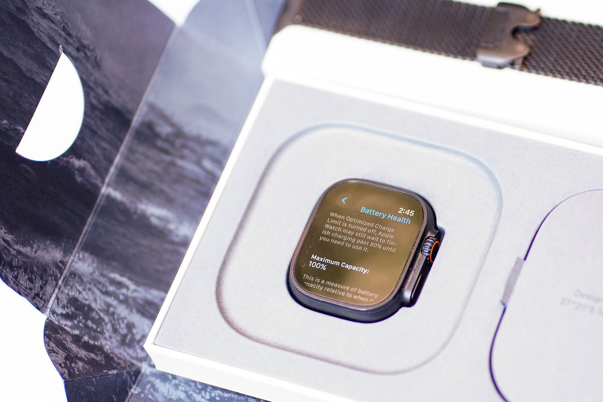Apple Watch Ultra 2 Black Titanium, Milanese Loop - gwarancja