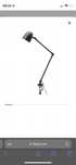 Lampa biurkowa/ścienna, czarny IKEA SKURUP 204.711.41
