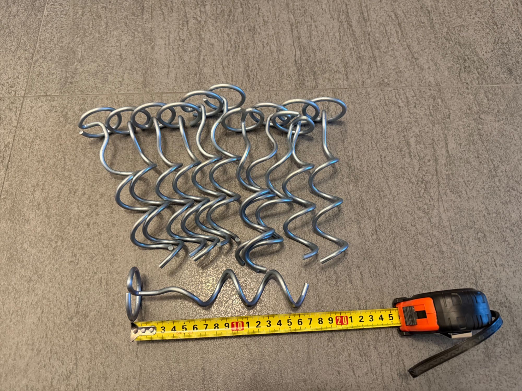 Kotwy ogrodowe do namiotu, szpilki 17 cm - 12 sztuk