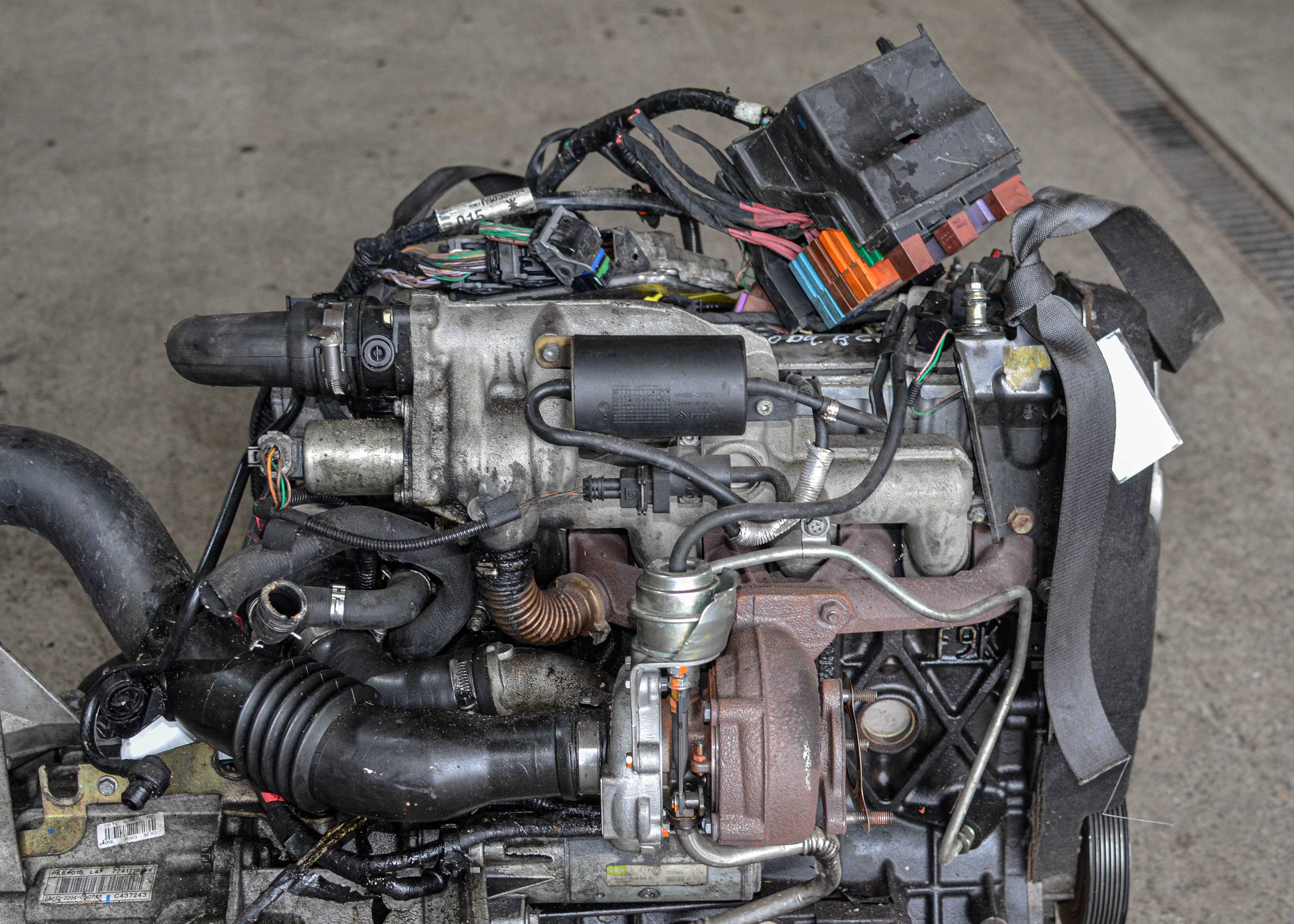 Двигун, мотор, двигатель RENAULT 1.9DCI F9Q 670