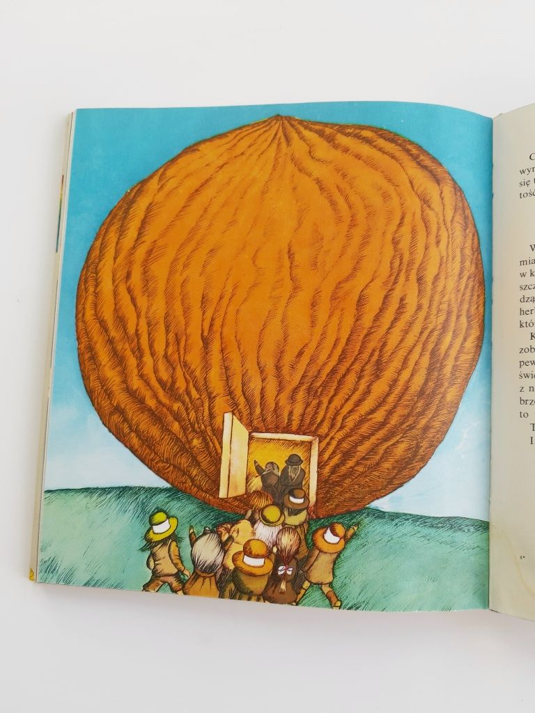 Jakubek i brzoskwinia olbrzymka R Dahl PRL 1982