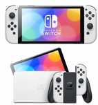 Nintendo SWITCH Oled 64GB White  +etui + szkło