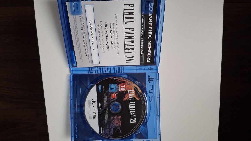 Gra Final fantasy 16 na PS5 stan jak nowy