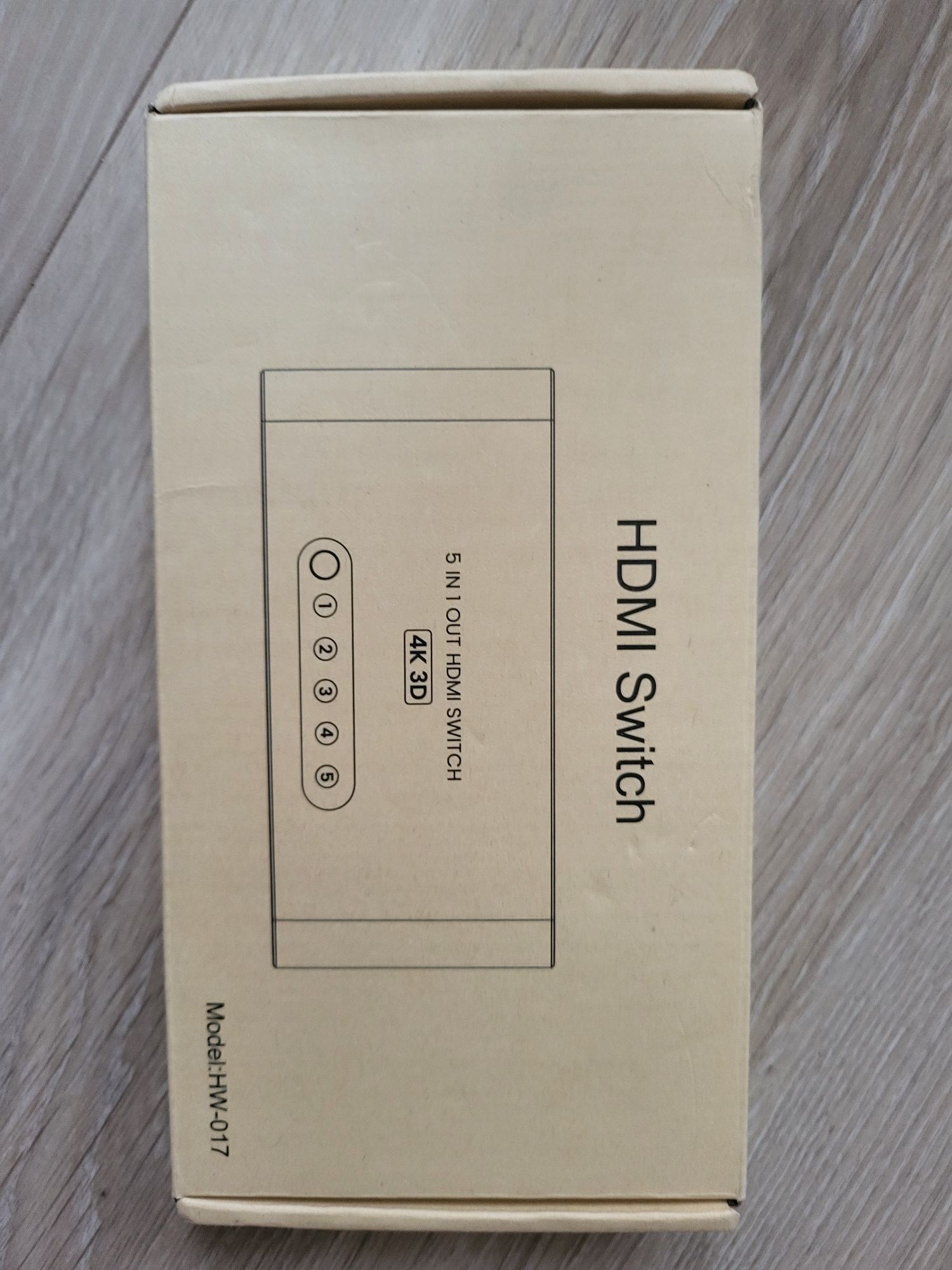 HDMI свіч новий 5 портів