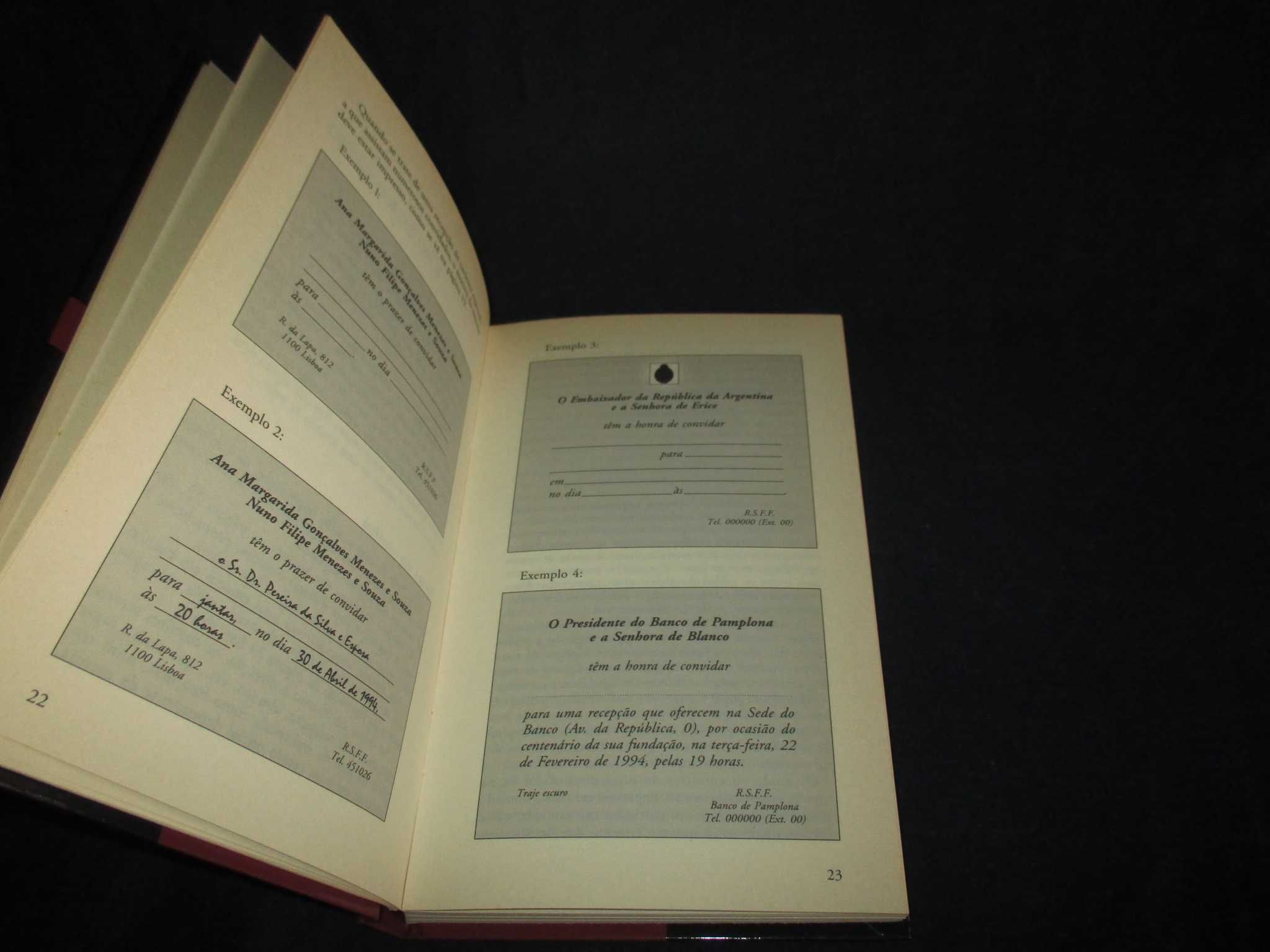 Livro O Livro do Protocolo Maria Rosa Marchesi 1ª edição 1994