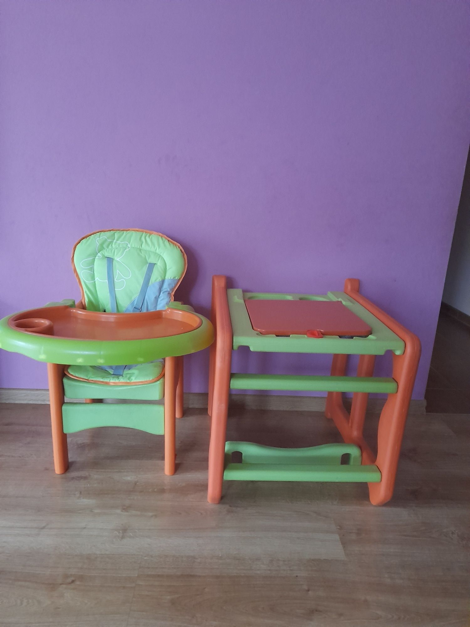 Krzesełko+stolik 3w1 do karmienia,lub zabawy