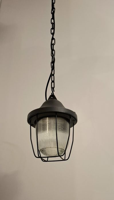 Lampa PRL,  loft  industrial,vintage ,przemysłowa Polam Gdańsk C-100